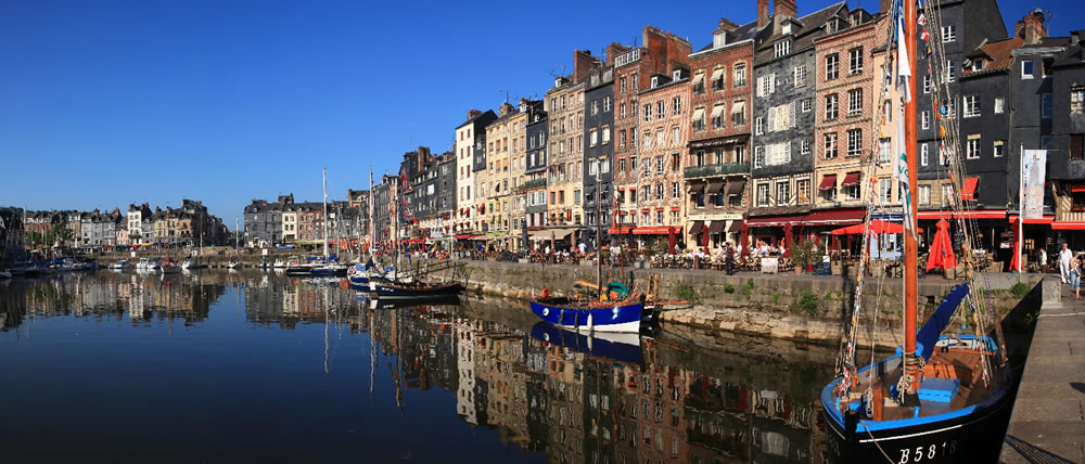 Malerischer Hafen Von Honfleur Frankreich Info De