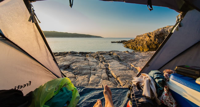 Camping an der Côte d'Azur