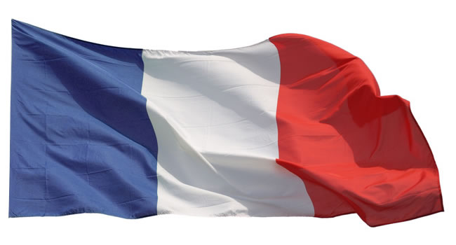 Französische Flagge —