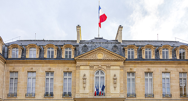  Der Élysée-Palast in Paris